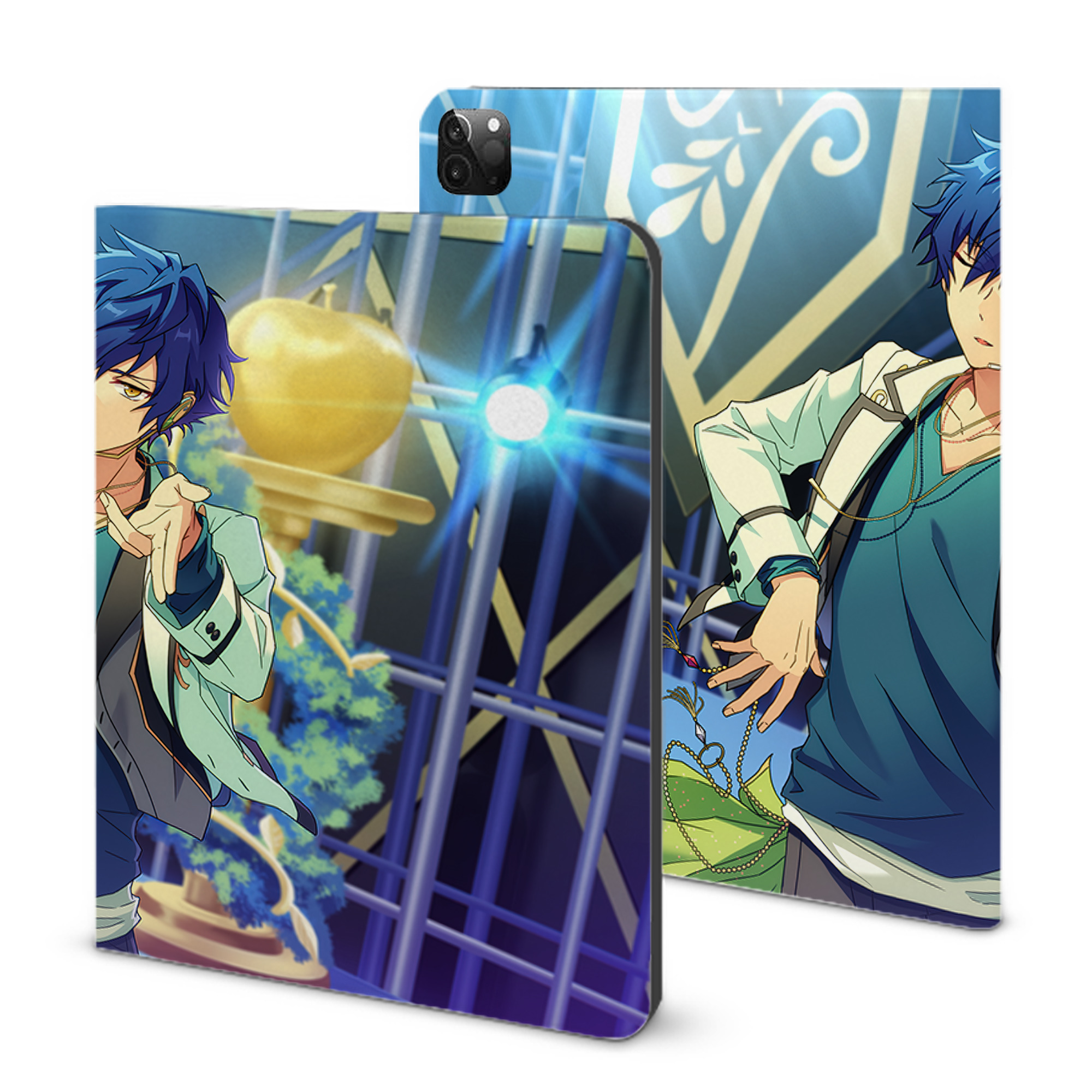 （画像用） あんさんぶるスターズ! Ensemble Stars IPadケース ペンホルダー付き ブックスタイルデザイン